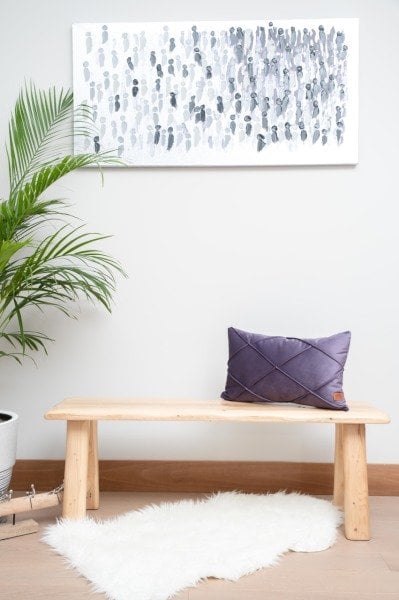 Manhattan Mor 2'li Dekoratif Yastık Kılıfı Seti