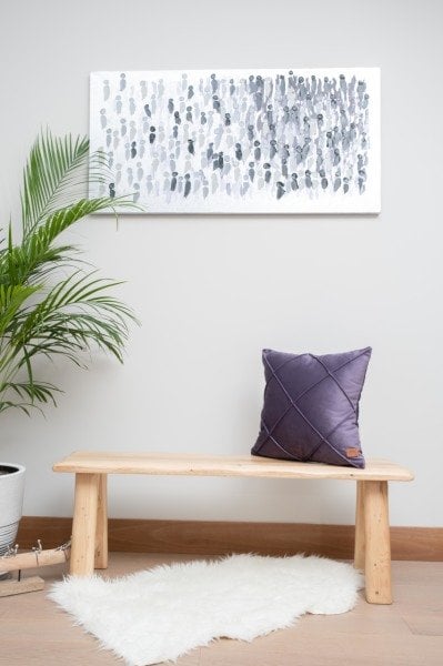 Manhattan Mor 2'li Dekoratif Yastık Kılıfı Seti