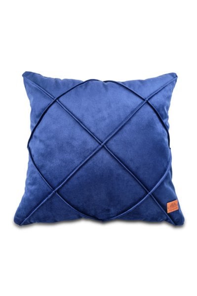 Manhattan Lacivert 2'li Dekoratif Yastık Kılıfı Seti