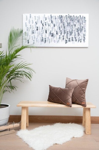 Manhattan Toprak 2'li Dekoratif Yastık Kılıfı Seti