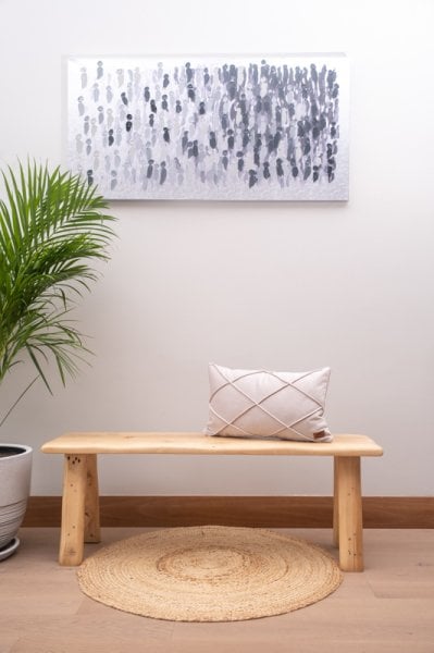 Manhattan Krem 2'li Dekoratif Yastık Kılıfı Seti