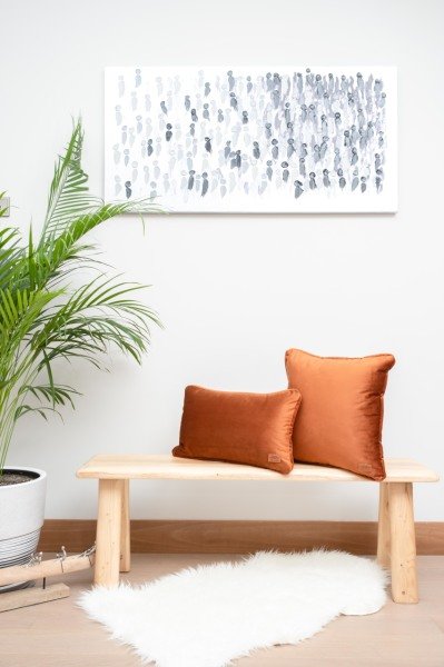 Tokyo Kiremit 2'li Dekoratif Yastık Kılıfı Seti