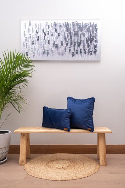 Tokyo Lacivert 2'li Dekoratif Yastık Kılıfı Seti