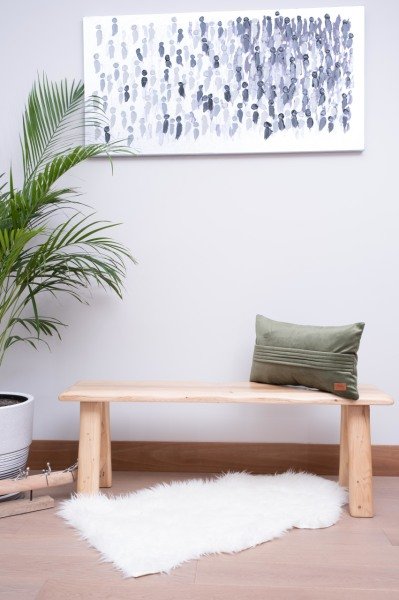 London Haki 2'li Dekoratif Yastık Kılıfı Seti