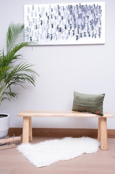 London Haki 2'li Dekoratif Yastık Kılıfı Seti