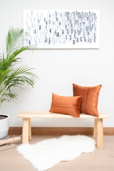 London Kiremit 2'li Dekoratif Yastık Kılıfı Seti