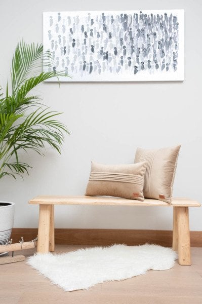 London Toprak 2'li Dekoratif Yastık Kılıfı Seti