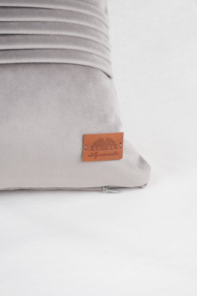 London Açık Gri 2'li Dekoratif Yastık Kılıfı Seti