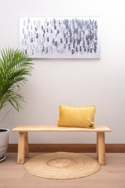 Tokyo Sarı Dekoratif Yastık Kılıfı 50*30