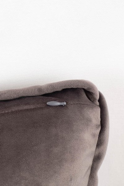 Tokyo Koyu Gri Dekoratif Yastık Kılıfı 50*30