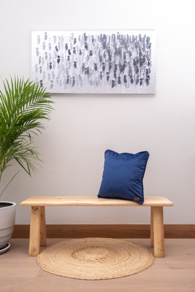 Tokyo Lacivert Dekoratif Yastık Kılıfı 45*45