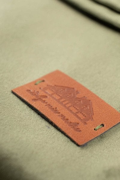 London Haki Dekoratif Yastık Kılıfı 50*30