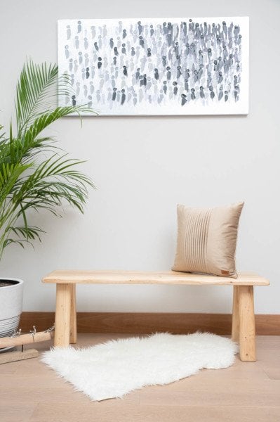 London Toprak Dekoratif Yastık Kılıfı 45*45