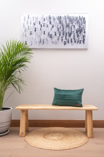 London Zümrüt Dekoratif Yastık Kılıfı 50*30