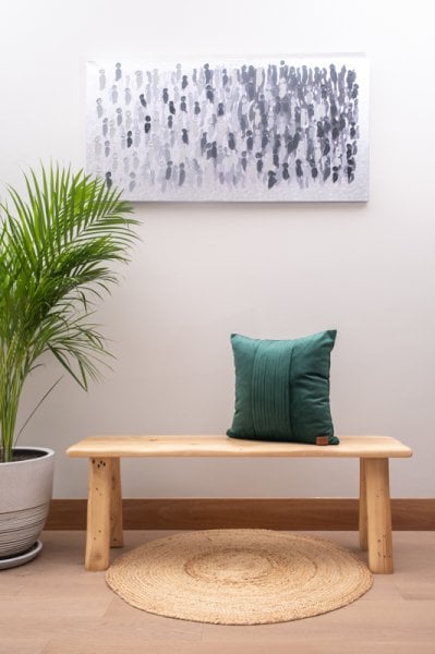 London Zümrüt Dekoratif Yastık Kılıfı 45*45