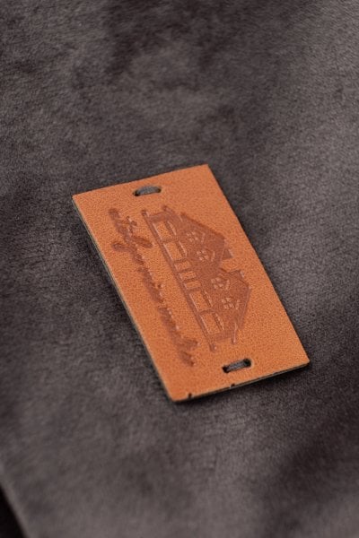 London Koyu Gri Dekoratif Yastık Kılıfı 45*45