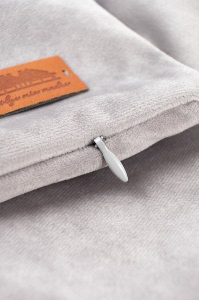 London Açık Gri Dekoratif Yastık Kılıfı 50*30