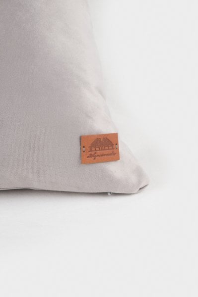 London Açık Gri Dekoratif Yastık Kılıfı 45*45