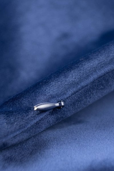 London Lacivert Dekoratif Yastık Kılıfı 50*30