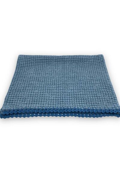 Gofre Denim El Havlusu 2'li Set