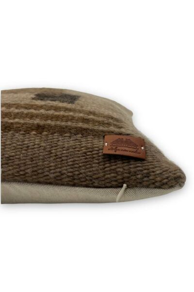 ANADOLU Serisi Dekoratif Yastık Kılıfı-Kahve 45x45