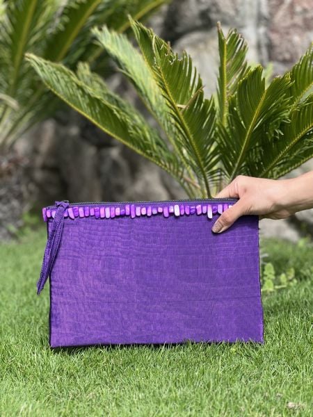 MOR CLUTCH ÇANTA