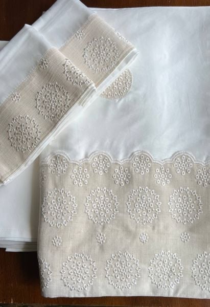 NEVRESİM TAKIMI FİSTOLU PAMUK SATEN-ÇİFT KİŞİLİK