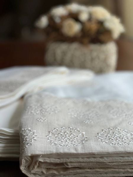 NEVRESİM TAKIMI FİSTOLU PAMUK SATEN-ÇİFT KİŞİLİK