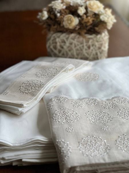 NEVRESİM TAKIMI FİSTOLU PAMUK SATEN-ÇİFT KİŞİLİK