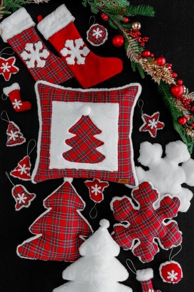 YILBAŞI DEKORATİF YASTIK KILIFI