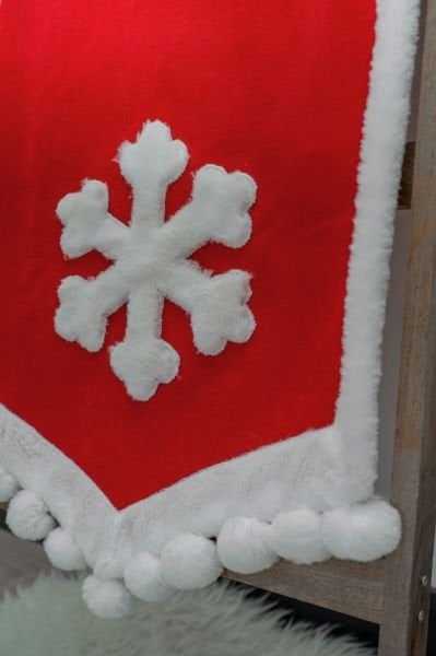 YILBAŞI KIRMIZI DEKORATİF RUNNER