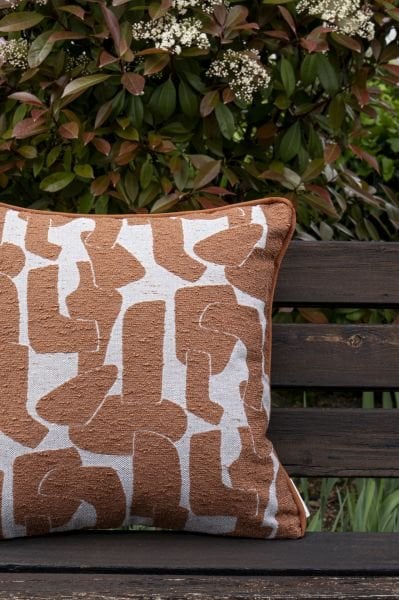 Pattern Kiremit Dekoratif Yastık Kılıfı