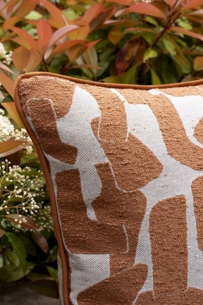 Pattern Kiremit Dekoratif Yastık Kılıfı