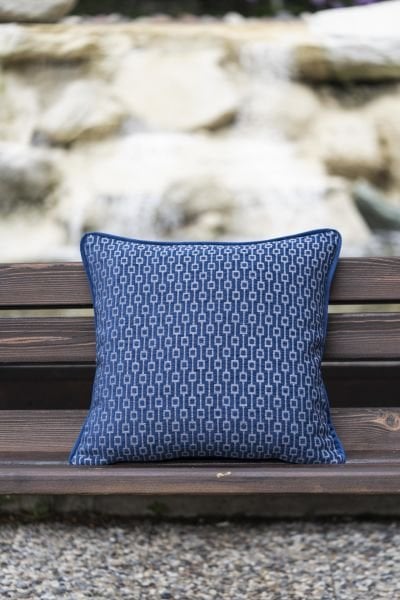 Navy Blue Dekoratif Yastık Kılıfı