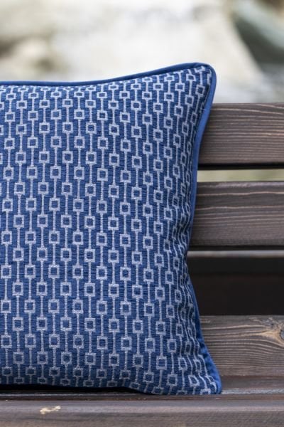 Navy Blue Dekoratif Yastık Kılıfı