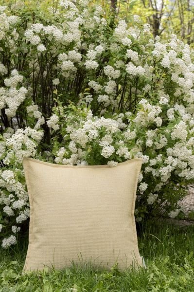 Serenity Sarı Dekoratif Yastık Kılıfı