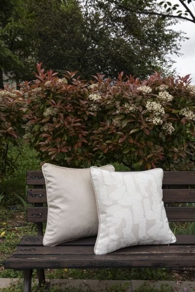 KOMBİN 2'Lİ Pattern ve Tokyo Krem Serisi Dekoratif Yastık Kılıfı