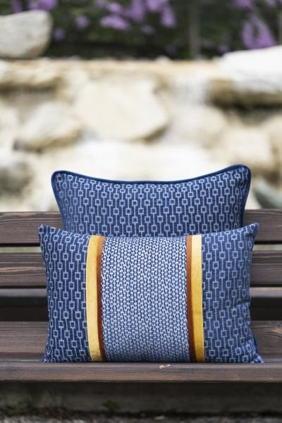 KOMBİN 2'Lİ Navy Blue Serisi Dekoratif Yastık Kılıfı