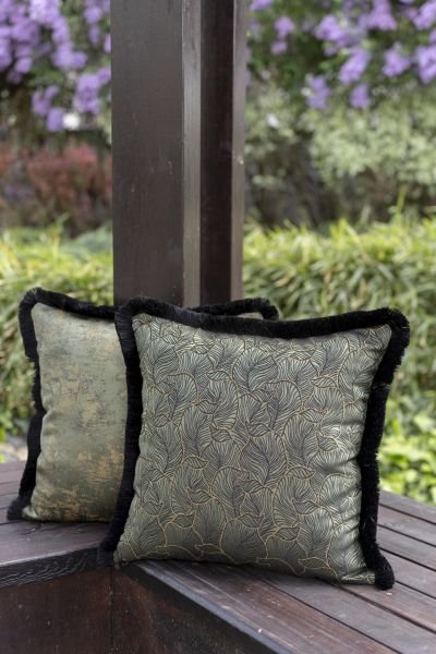 KOMBİN 2'Lİ Green Garden Serisi Dekoratif Yastık Kılıfı