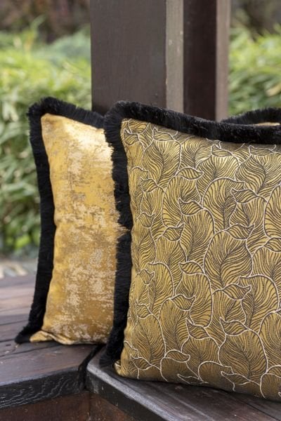 KOMBİN 2'Lİ Yellow Garden Serisi Dekoratif Yastık Kılıfı