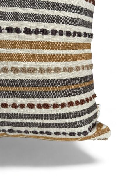 COTTON DREAM DOKUMA HARDAL DEKORATİF YASTIK KILIFI