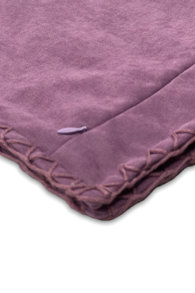 Soft&Cozy Dekoratif Yastık Kılıfı Gül Kurusu 50*30