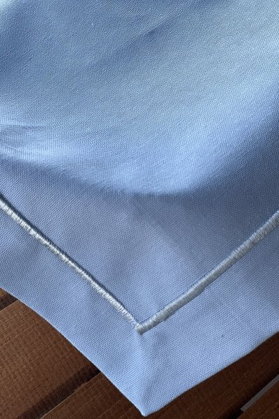 Bodrum Serisi Denim 2'li Servis Peçete Seti, 4 Parça